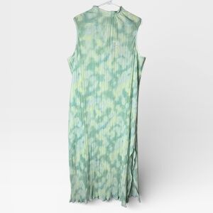 Future Collective Ribbed Maxi‎ Dress Blue Green XXL (E)